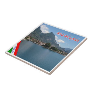 TAA023 RIVA DEL GARDA, Lake View, Italien, Fliese