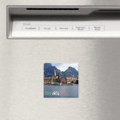 TAA025 RIVA DEL GARDA, Panorama, Kühlschrank Magnet (In Situ (Geschirrspüler))