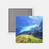 TAA031 MOLVENO -Trentino Alto Adige - Fridge Magnet (Vorderseite/Rückseite)