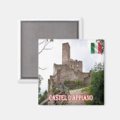TAA032 MISSIANO, Castel d'Appiano Italien, Kühlsch Magnet (Vorderseite/Rückseite)