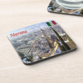TAA033 MERAN MERANO, Luftfahrt, Getränkeuntersetzer (Linke Seite)