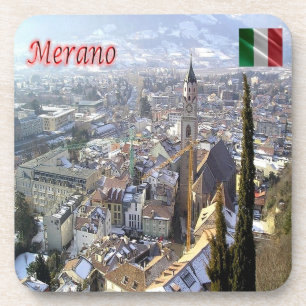 TAA033 MERAN MERANO, Luftfahrt, Getränkeuntersetzer