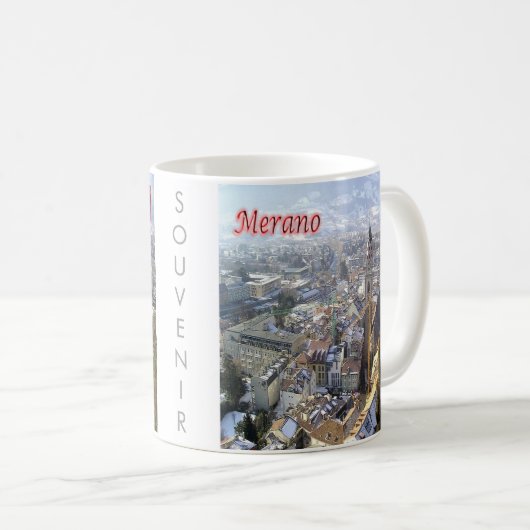 TAA033 MERAN MERANO, Luftfahrt, Kaffeetasse (VorderseiteRechts)