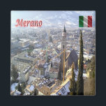 TAA033 MERAN MERANO - Luftsicht - Kühlschrank Magnet<br><div class="desc">Hier finden Sie das Andenken Ihres Urlaubs. Diese Kategorie enthält Kühlschrankmagnete von vielen Orten in Italien. Erleben Sie Freunde und Verwandte mit den einzigartigen Souvenirs von Ihrer großartigen Reise! Probier uns!</div>
