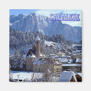 TAA050 CAVALESE Trentino Südtirol Italien Kühlschr Magnet
