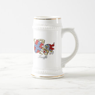 Taaffe Familienwappen Bierglas