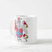 Taaffe Familienwappen Kaffeetasse (Vorderseite Links)