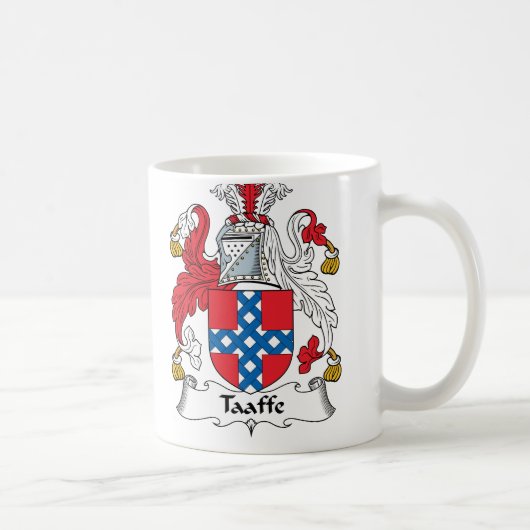 Taaffe Familienwappen Kaffeetasse (Rechts)