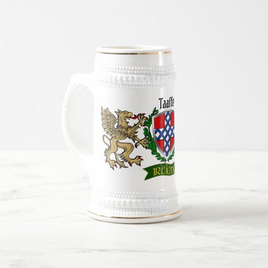 Taaffe Irish Shield Bierglas (Vorderseite Links)