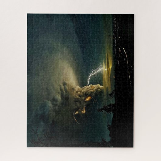 Taal Volcano Blitzschlag Puzzle (Vertikal)