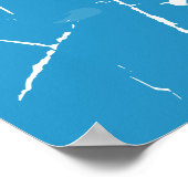 Taal Volcano Vulkan Philipp Vintage Reiseplakat Poster (Ecke)