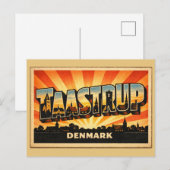 Taastrup Dänemark Wasserturm Postkarte (Vorne/Hinten)