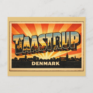 Taastrup Dänemark Wasserturm Postkarte