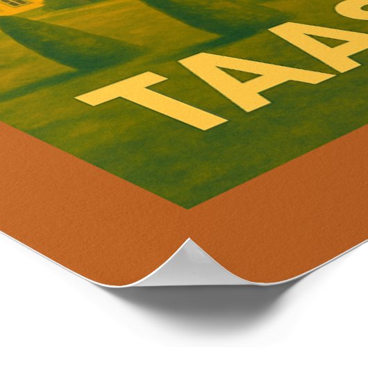 Taastrup Denmark Tower Poster (Ecke)