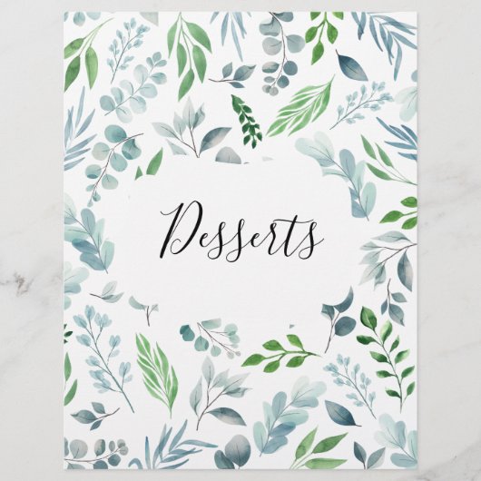 Tab-Bereich für botanische Recipe-Winde (Vorderseite)