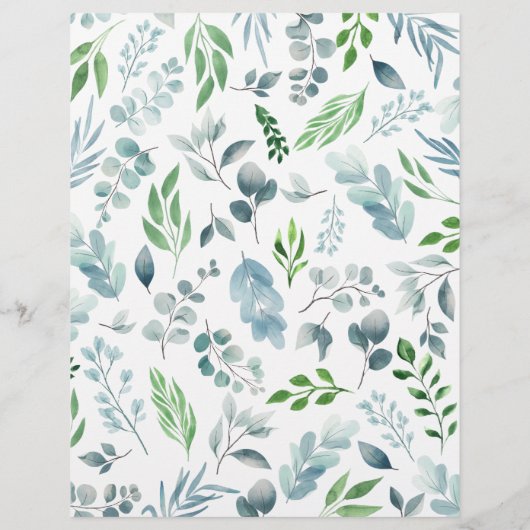 Tab-Bereich für botanische Recipe-Winde (Rückseite)