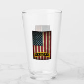 Tab der American Flag Army Ranger School Glas (Vorderseite)