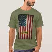 Tab der American Flag Army Ranger School  T-Shirt (Vorderseite)