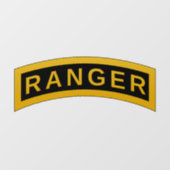Tab der Army Ranger School Fensteraufkleber (Blatt)