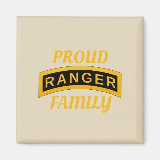 Tab der Army Ranger School - Proud Family - Magnet (Vorne)