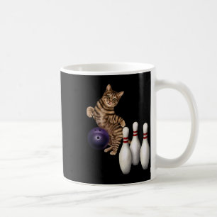 Tab Funny Cat Bowling Kaffeetasse