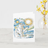 Tab Karte (Gelbe Blume)