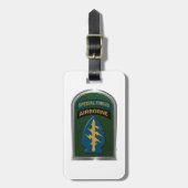 Tab und Patch-Geschenk für Spezialeinheiten Gepäckanhänger (Vorderseite vertikal)