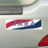 TABA political take America back again Autoaufkleber (Auf Auto)