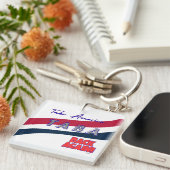 TABA political take America back again Schlüsselanhänger (Vorderseite rechts)