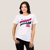 TABA political take America back again Tri-Blend Shirt (Vorderseite voll)