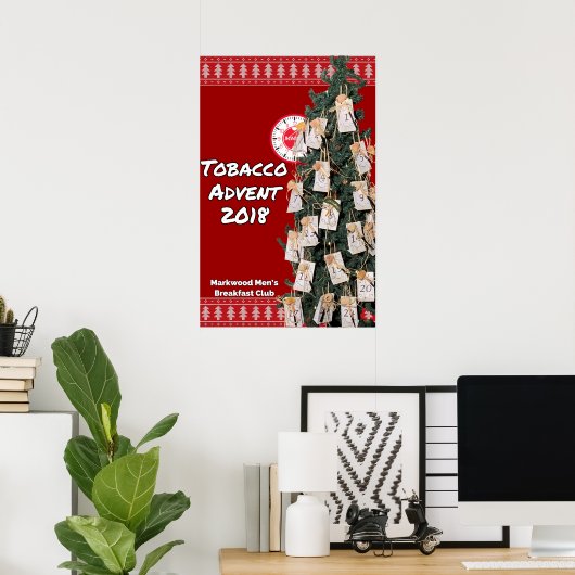 Tabak Advent 2018 Poster (Heimbüro)