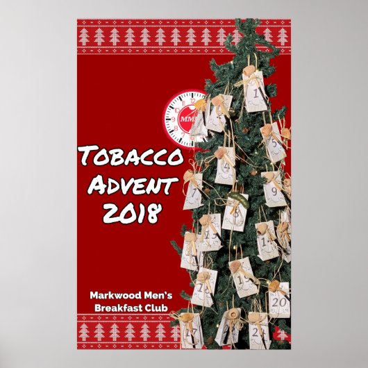 Tabak Advent 2018 Poster (Vorne)