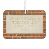 Tabak Autolufterfrischer (Rückseite)