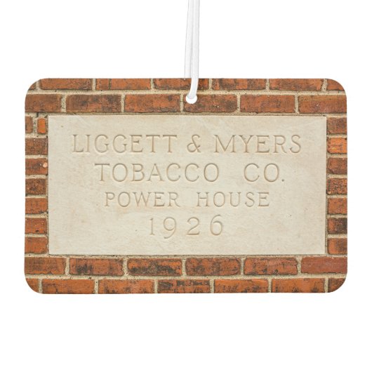 Tabak Autolufterfrischer (Rückseite)