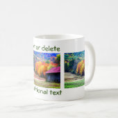 Tabak Barn Fall Foliage Naturefotografie Kaffeetasse (VorderseiteRechts)