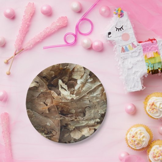 Tabak Leaf Cigar Bar Lounge Pappteller (Party)