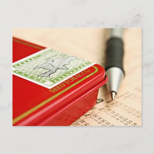 Tabak Postkarte (Vorderseite)