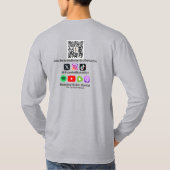 Tabak Road Rivalry lange Ärmel T-Shirt (Rückseite)