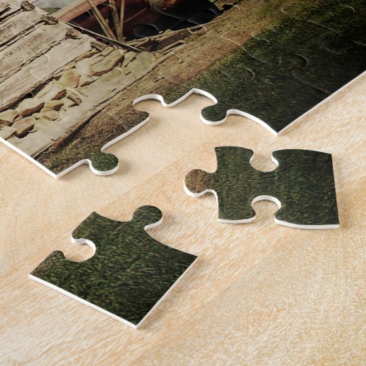 Tabak-Scheune Puzzle (Seite)