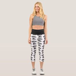 Tabak Shack Yoga Pants Capri Leggings