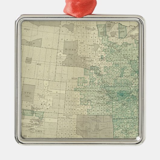 Tabak Silbernes Ornament (Vorne)