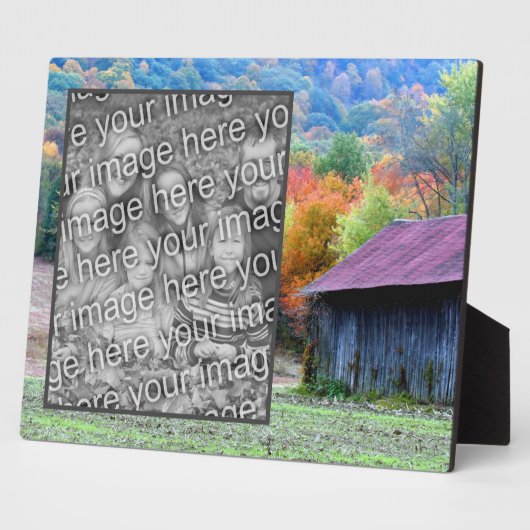 Tabak-Stall Herbstblättern Fügen Sie Ihr eigenes F Fotoplatte (Seite)