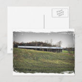 Tabak-Stall Postkarte (Vorne/Hinten)