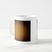 Tabak Sunburst Grainy Holz Hintergrund Kaffeetasse (Vorderseite Links)