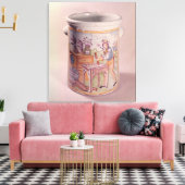 Tabak-Topf mit einem Tabak Leinwanddruck (Insitu (Wohnzimmer))