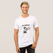 Tabakfreie Generation - Stärkung des Jugenddesigns Tri-Blend Shirt (Vorderseite voll)