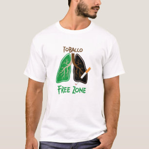 Tabakfreie Zone, Rauchschutz T-Shirt