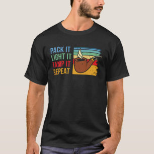 Tabakpfeifen-Rauchhobby Retro-Bruyère-Pfeifenrauch T-Shirt