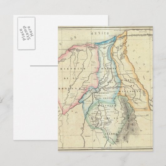 Tabasco, Mexiko Postkarte (Vorne/Hinten)