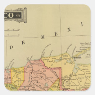 Tabasco Quadratischer Aufkleber